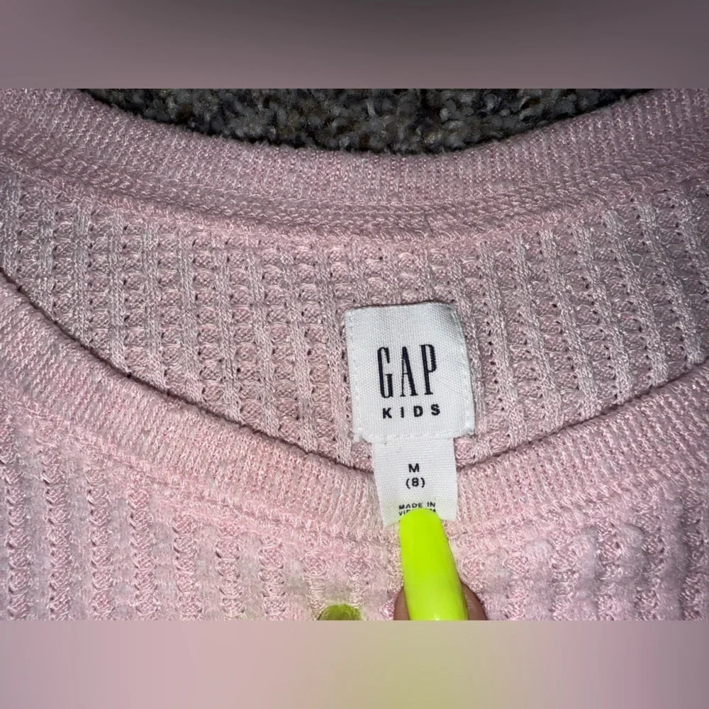 Gap pink long sleeve sweater
